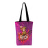 KOOZA Canvas Reusable Tote in Purple - Side View