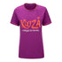 KOOZA Ladies Purple Marquee T-Shirt - Front View