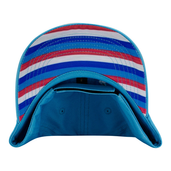 KOOZA Youth Hat in Light Blue - Under Bill View