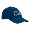 Corteo Dad Hat in Blue and White - Right Side View