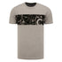 Crystal Adult Grey Cracked Ice T-Shirt - Front View
