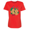 LUZIA Floral T-Shirt in Poppy