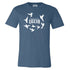 LUZIA Marquee T-Shirt in Blue - Front View